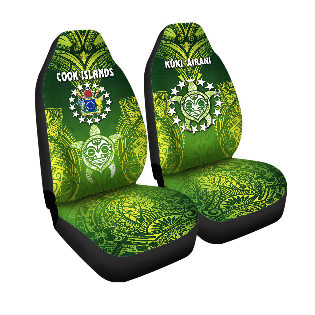 Cook Islands Car Seat Covers Happy Independence Anniversary