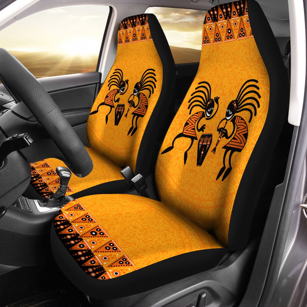 Native American 3D Print On Front Car Seat Covers