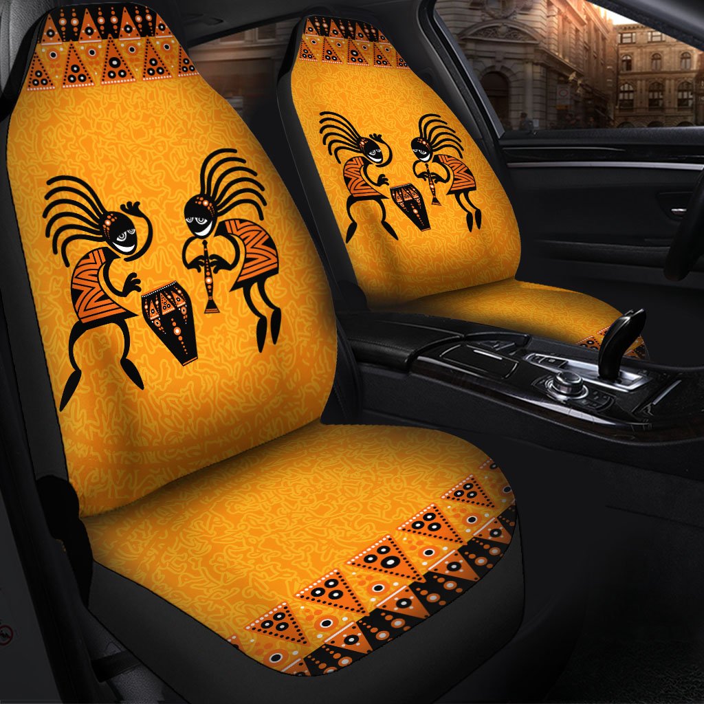 Native American 3D Print On Front Car Seat Covers