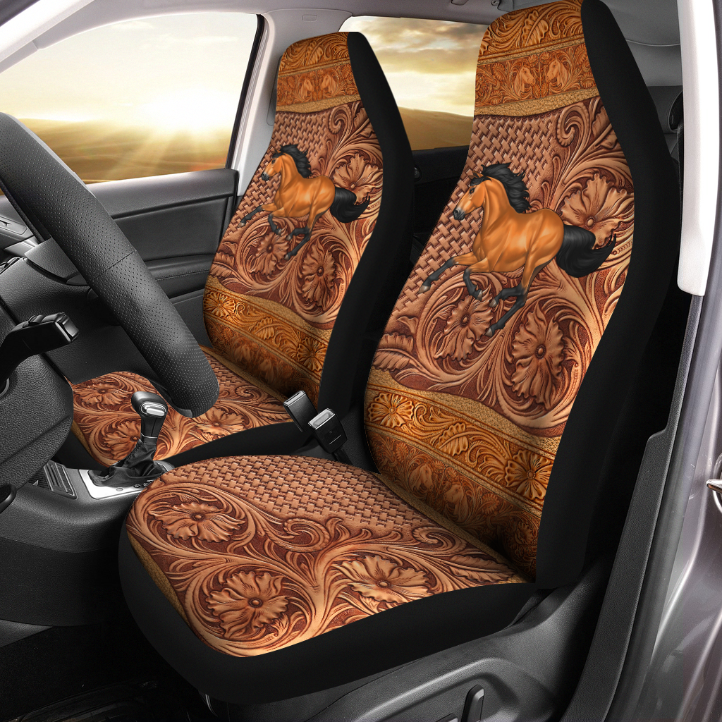 Best Horse 3D Print On Front Car Seat Cover/ Horse On Seat Cover For Auto