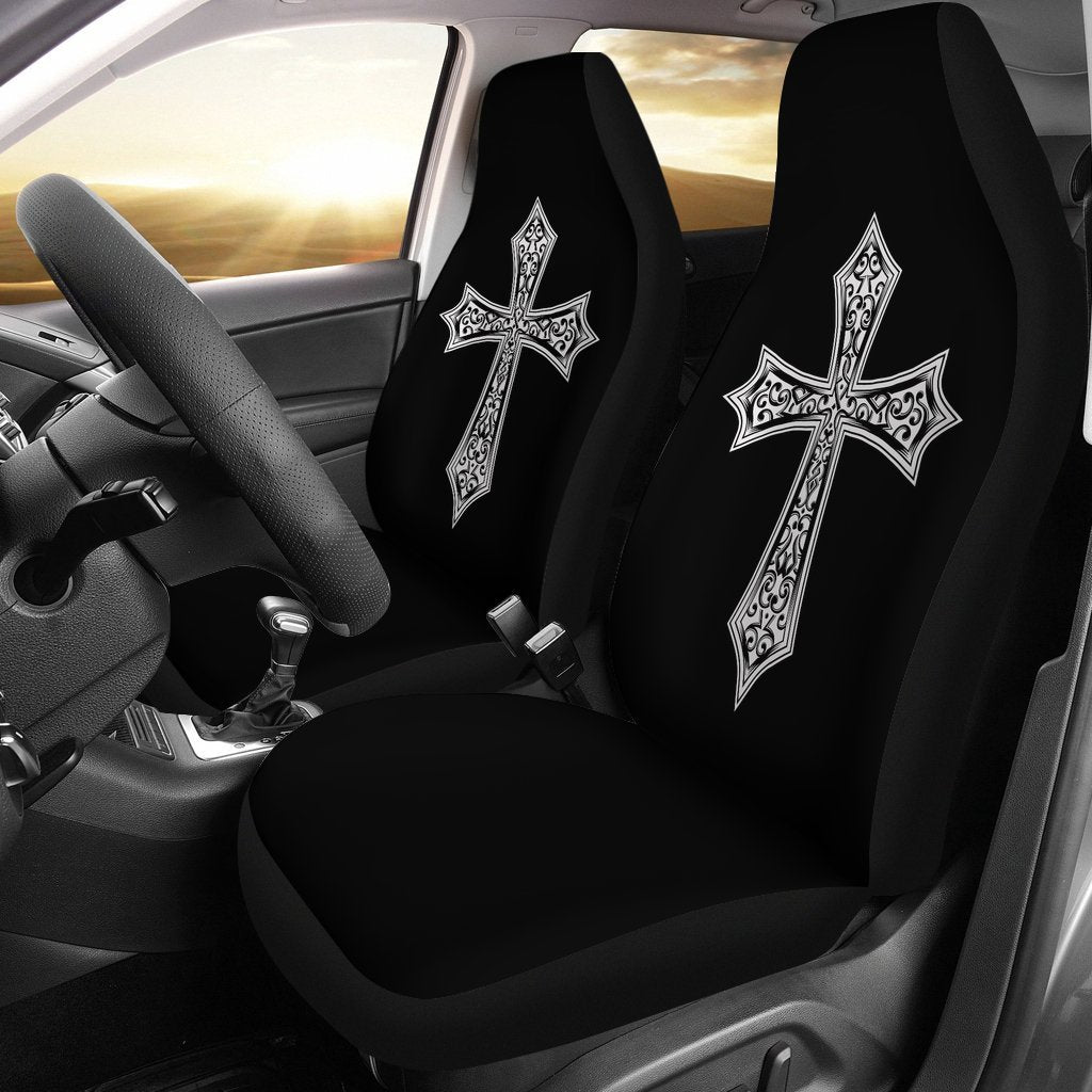 Celtic Cross Universal Fit Car Seat Covers