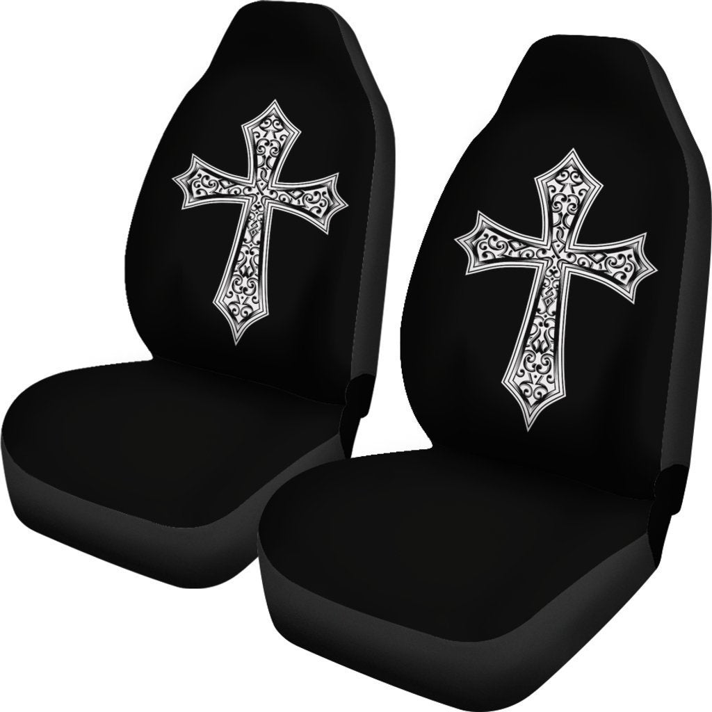 Celtic Cross Universal Fit Car Seat Covers
