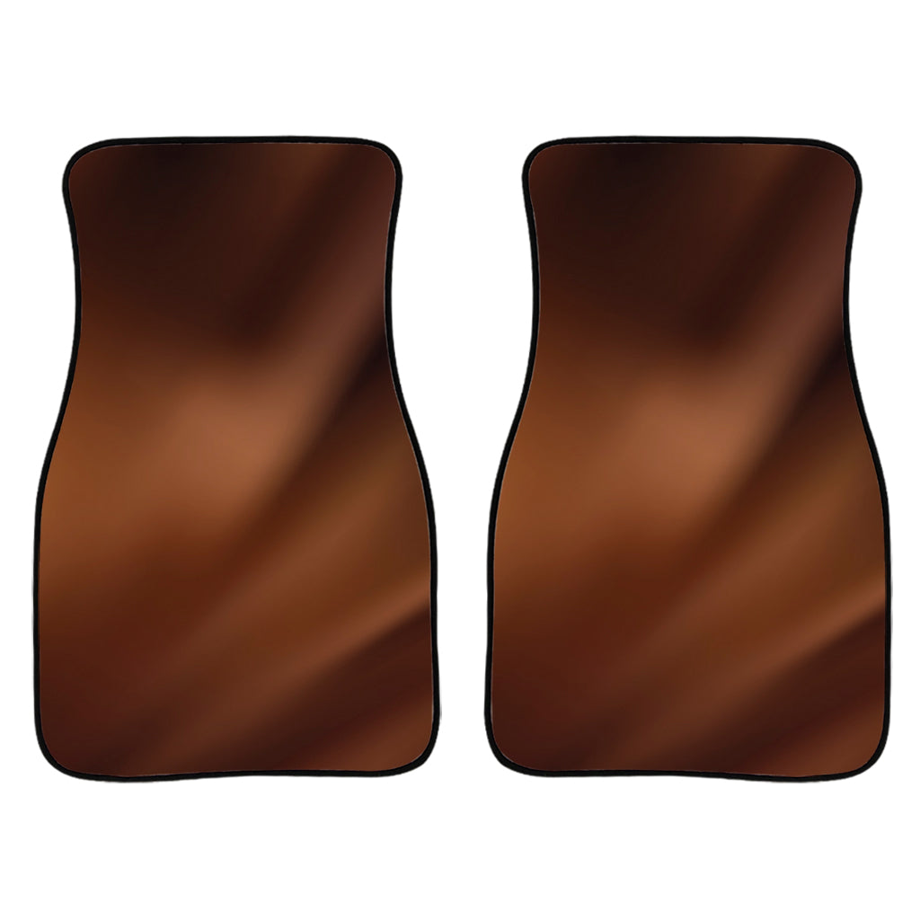 Chocolate Texture Print Front And Back Car Floor Mats/ Front Car Mat