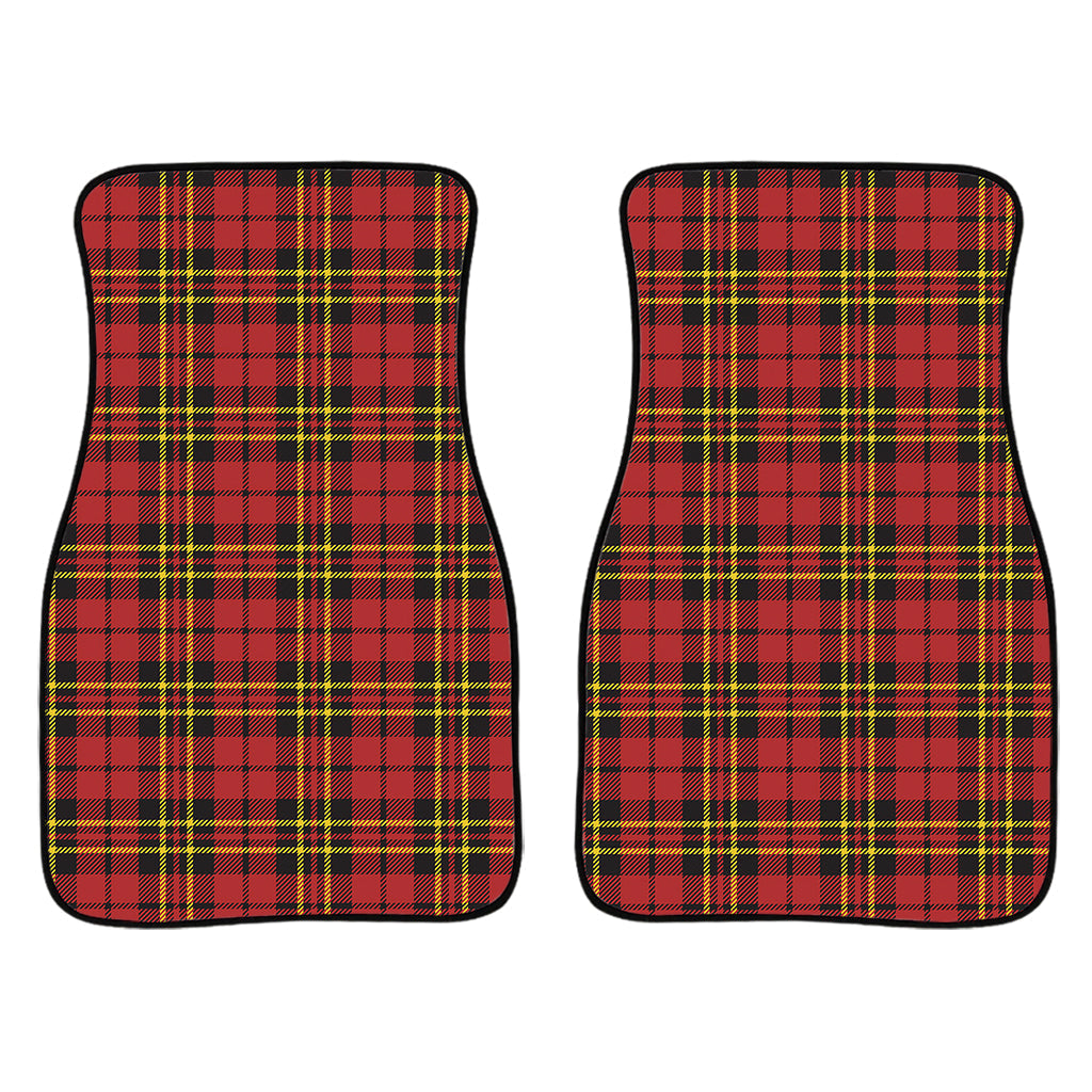 Clan Wallace Scottish Tartan Print Front And Back Car Floor Mats/ Front Car Mat