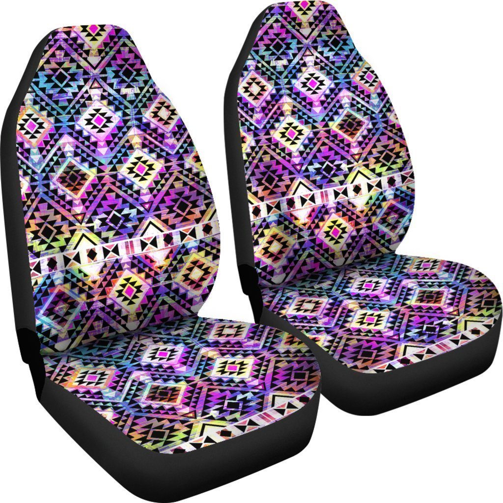 Colorful Aztec Pattern Print Universal Fit Car Seat Covers