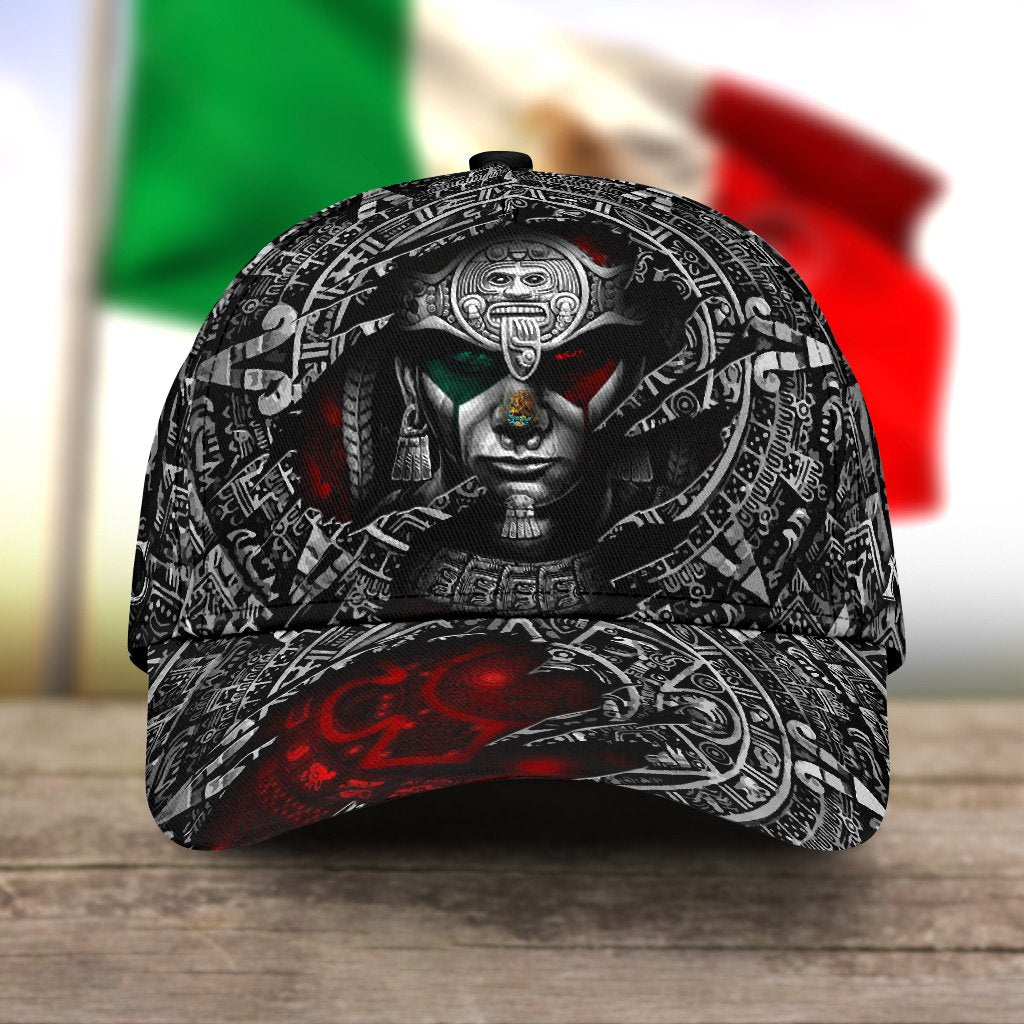3D Full Printed Aztec Hat For Mexican/ Mexico Aztec Classic Cap Hat/ Aztec  Mexico Hat Baseball