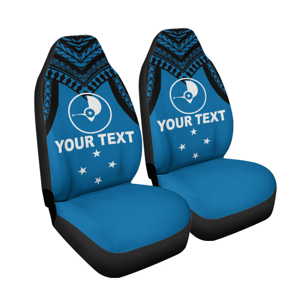 Custom Micronesia Yap Proud Yapese Car Seat Covers