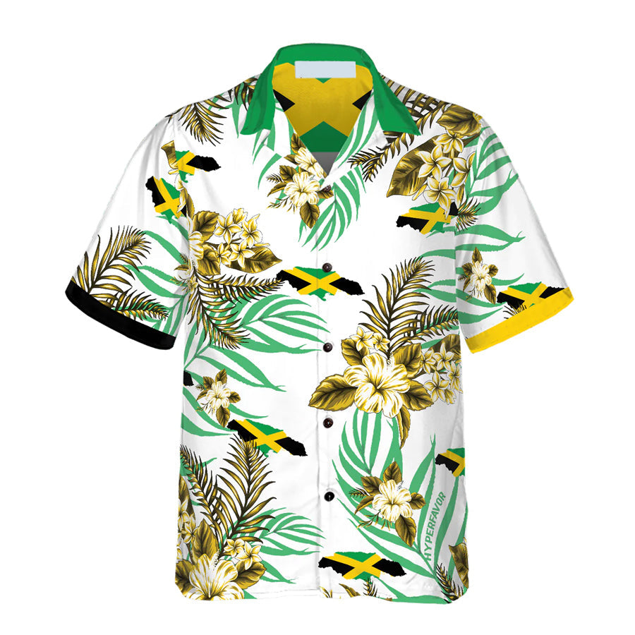 Jamaica Proud Hawaiian Shirt For Men Women Kids Adults