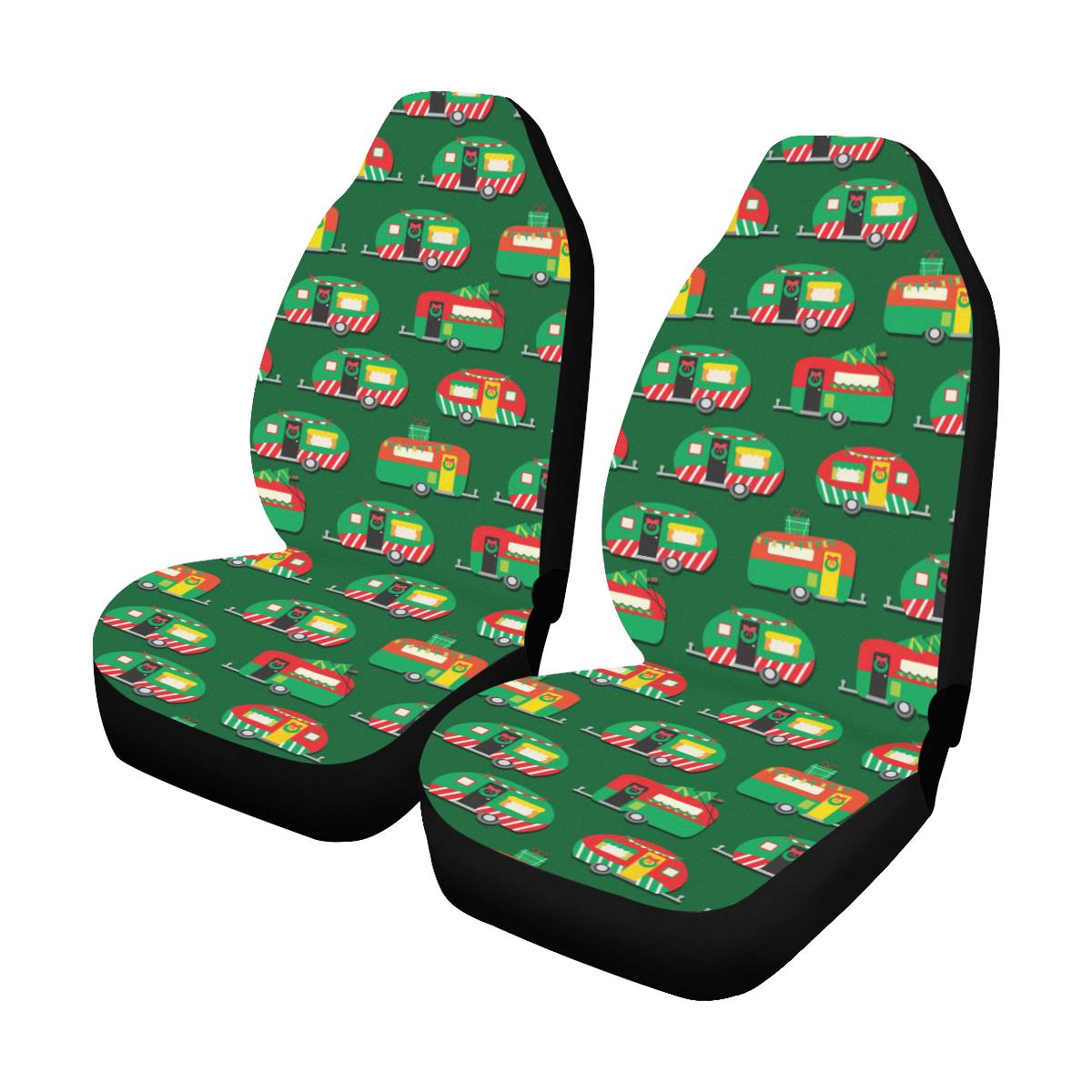 Camper Camping Christmas Car Seat Covers/ Summer Front Seat Cover For Auto