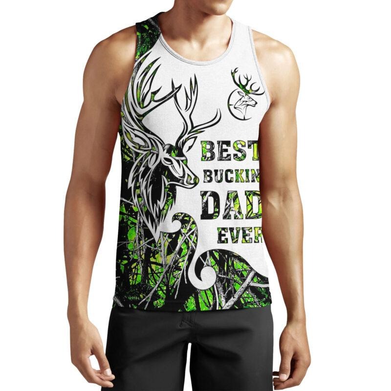Best Buckin’ Dad Ever Deer Hunting 3D All Over Printed Shirts Sweater Hoodie Tanktop For Dad