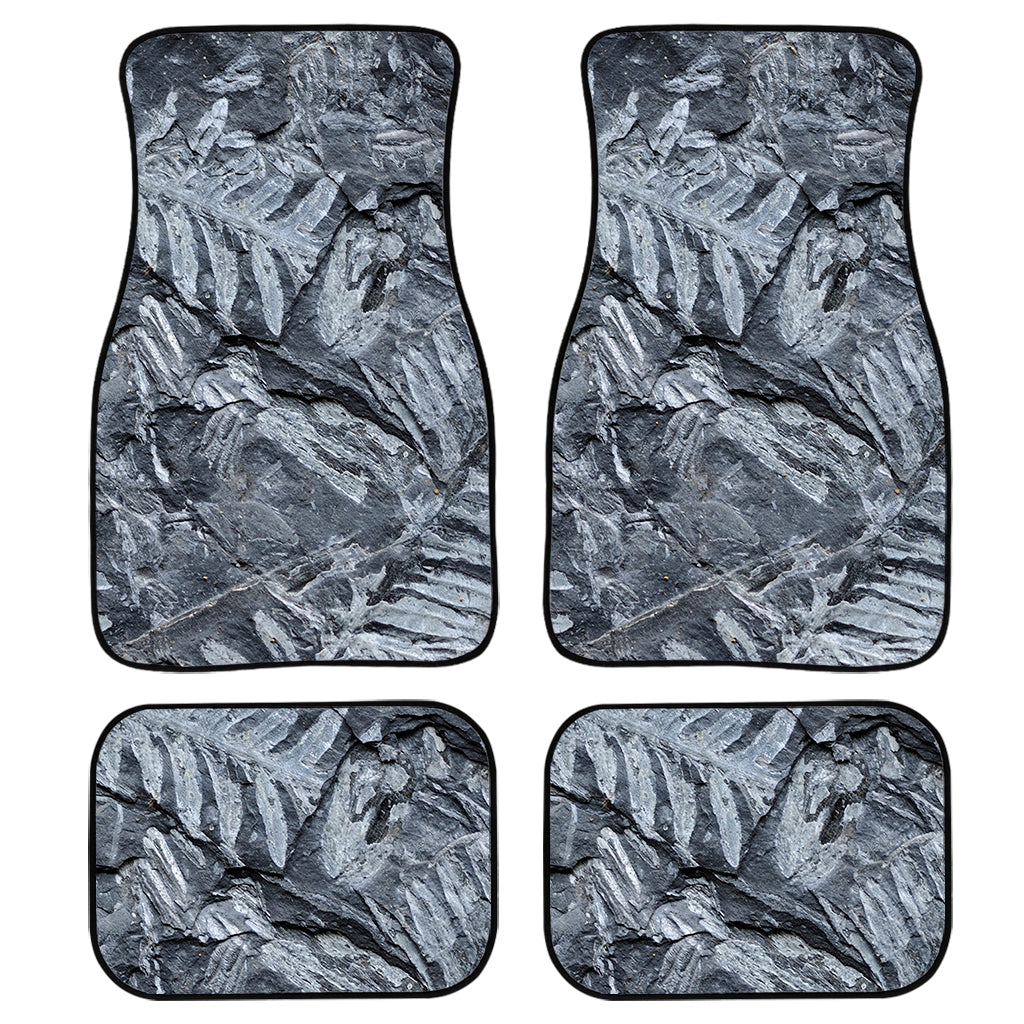 Fern Fossil Print Front And Back Car Floor Mats/ Front Car Mat