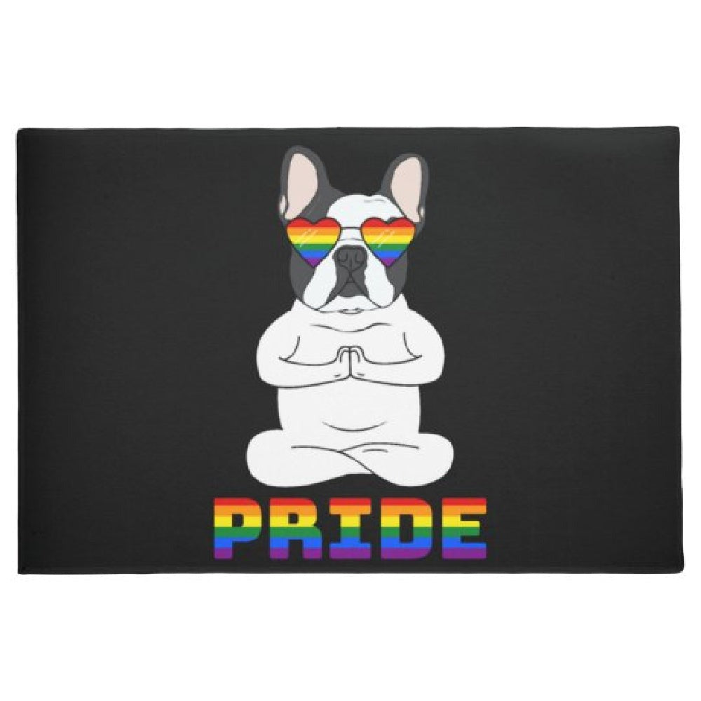 LGBT Doormat Yoga Pride Lgbt Rights Doormat/ Home Decorative Welcome Doormat