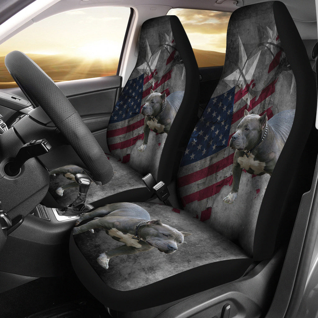 American Pitbull Universal Fit Car Seat Covers/ Dog Lovers On Carseat Covers