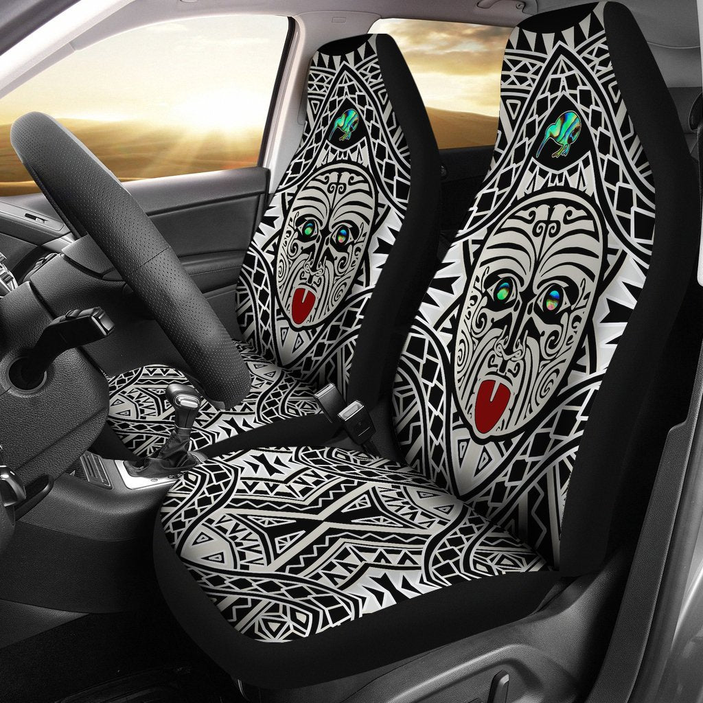 Integrity Maori Ta Moko Car Seat Covers Kiwi and Paua