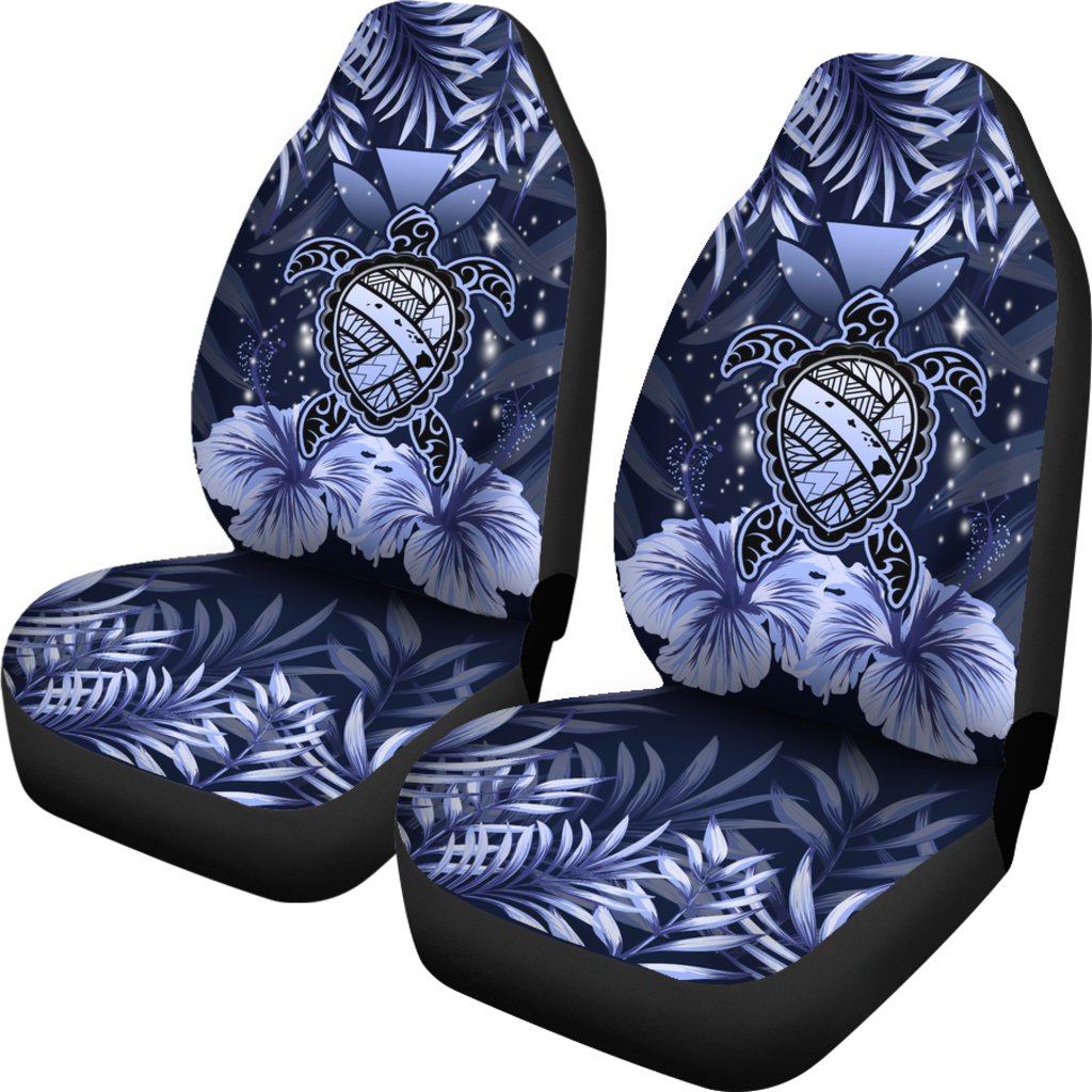 Hawaii Turtle Hibiscus Blue Car Set Cover Hac Style
