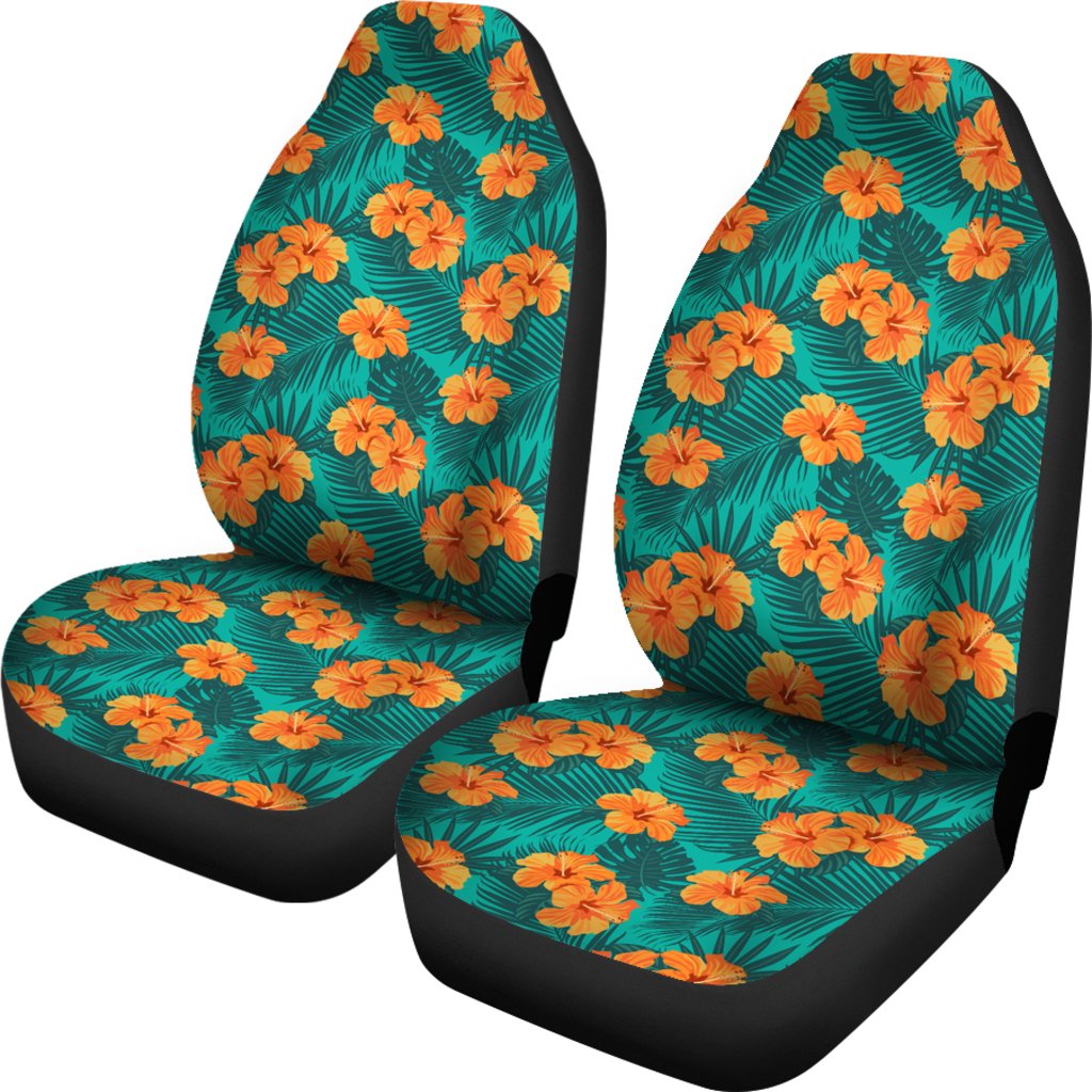 Flower Tropical All Over Print On Carseat Cover/ Summer Seat Cover For Auto