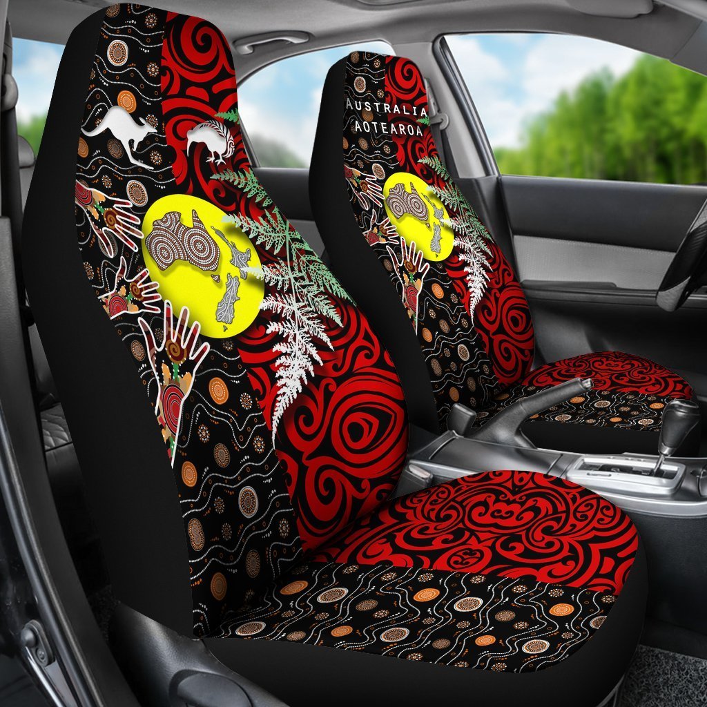 New Zealand Australia Car Seat Covers Maori Aboriginal