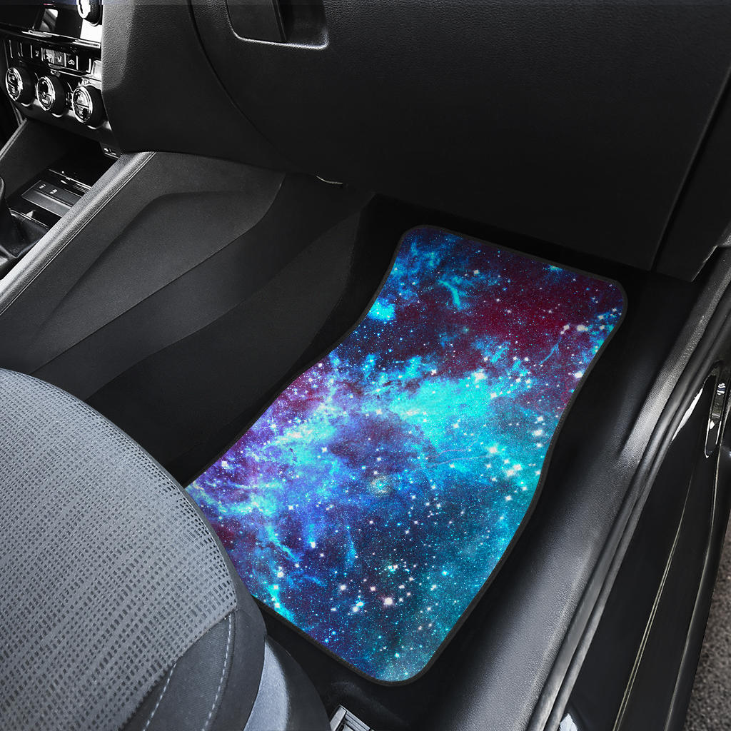 Starfield Nebula Galaxy Space Print Front And Back Car Floor Mats/ Front Car Mat