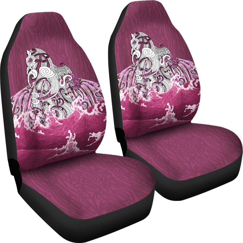 Maori Manaia The Blue Sea Front Car Seat Covers Pink