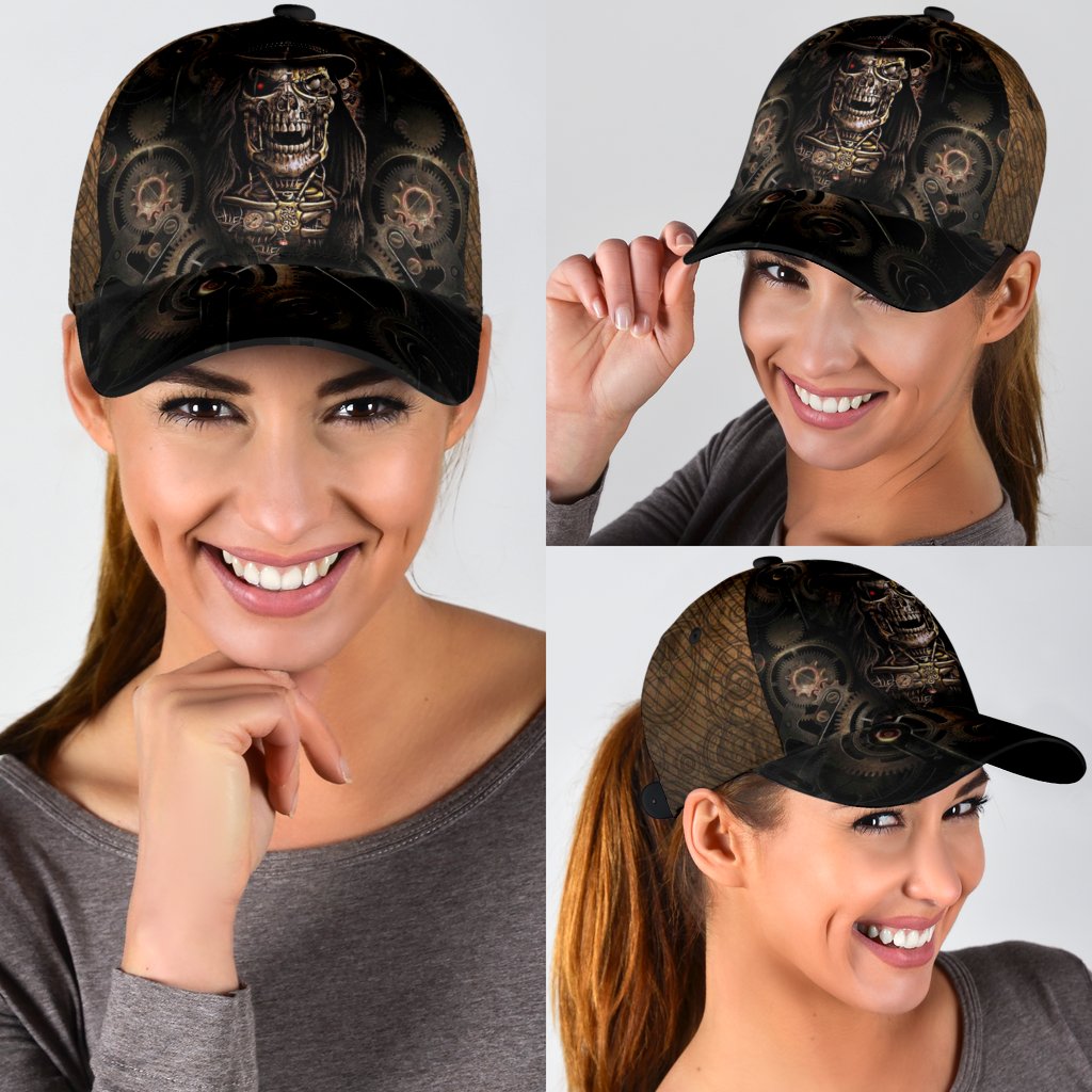 3D Baseball Cap Hat With Skull/ Skull Cap Hat For Adults/ Best Gift For Skull Lover