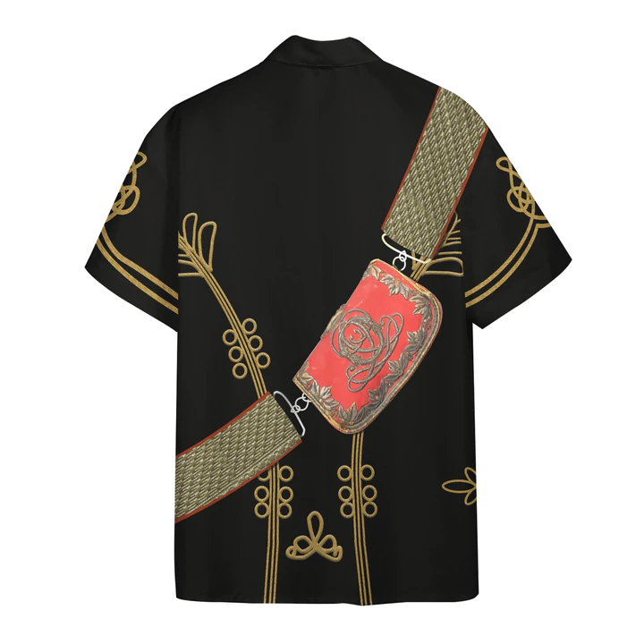 3D 7th Hussars Custom Short Sleeve Shirt/ Hawaiian shirt for men/ women