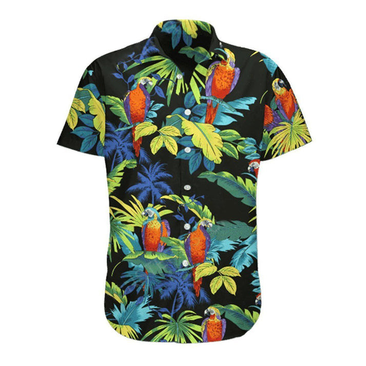 Lovelypod - 3D Jim Carrey In Ace Ventura Pet Detective Hawaii Shirt/ Hawaiian Shirts for Men Short Sleeve Aloha Beach Shirt