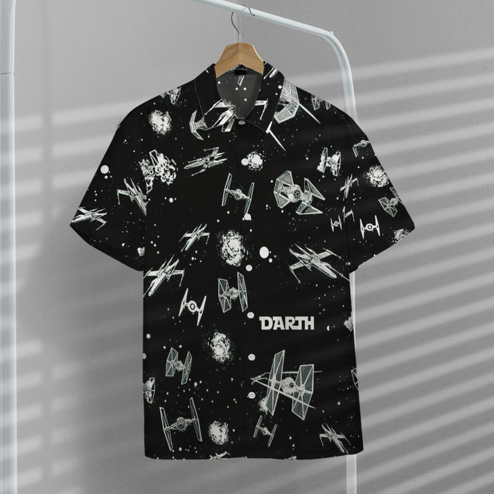 3D Star Custom Name Short Sleeve Shirt/ Hawaiian Shirts for Men Short Sleeve Aloha Beach Shirt