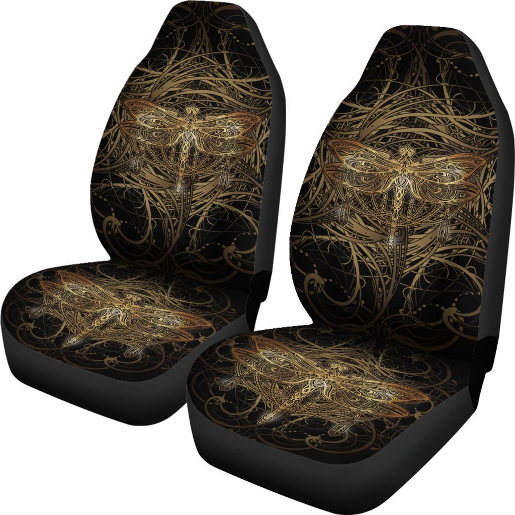 Golden Dragonfly Universal Fit Car Seat Covers