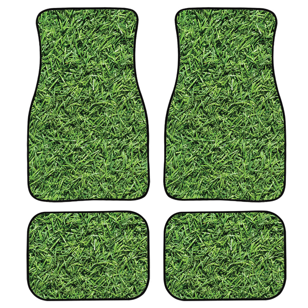 Golf Course Grass Print Front And Back Car Floor Mats/ Front Car Mat