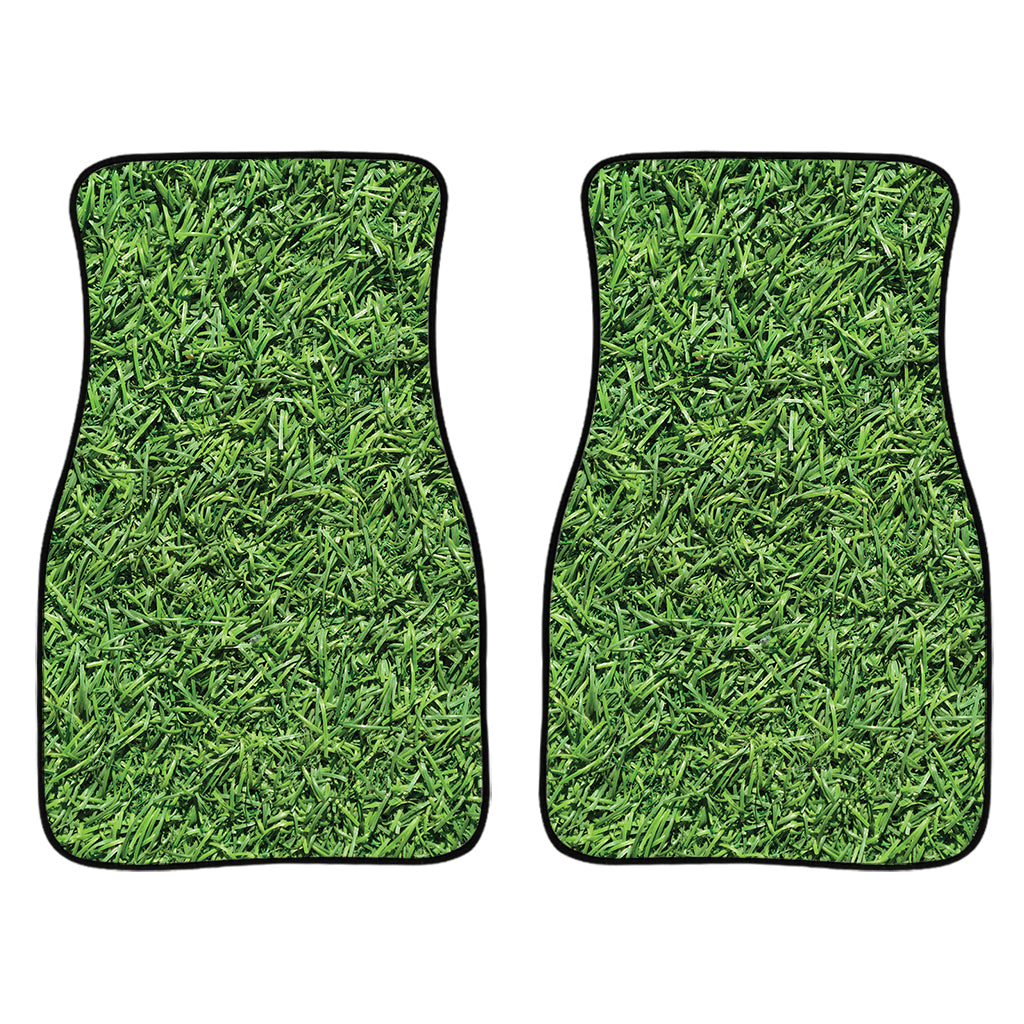 Golf Course Grass Print Front And Back Car Floor Mats/ Front Car Mat