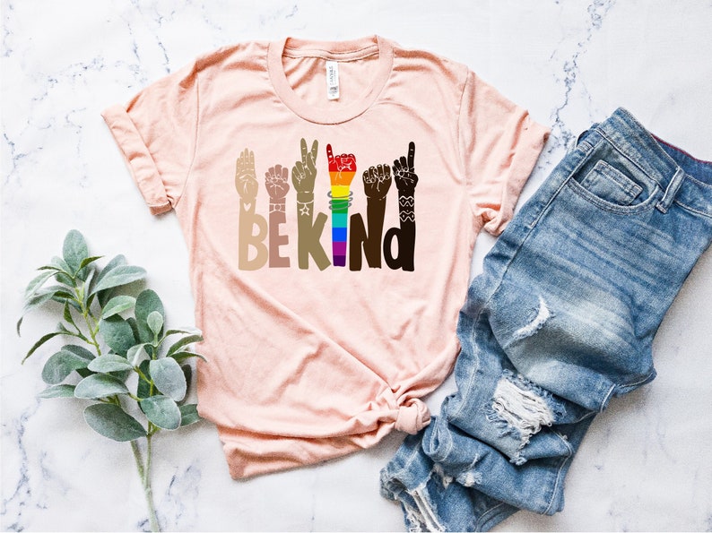 BeKind Rainbow Shirt/ LGBT Shirt/ Pride Month Shirt/ Bekind Shirt