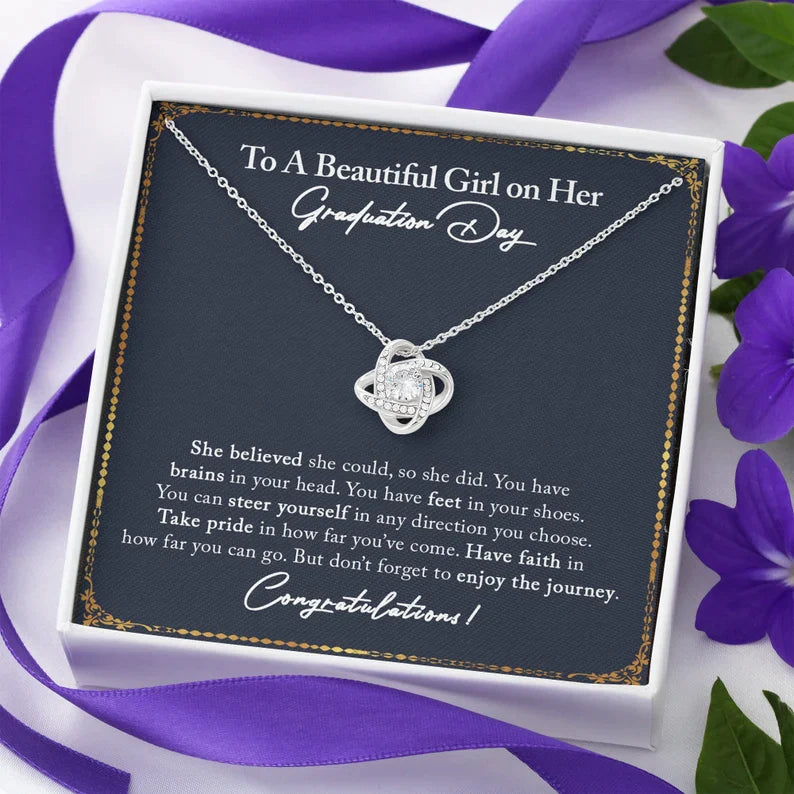Graduation Gift Necklace/ Graduation Gift for Her/ College Graduation Gift for Her