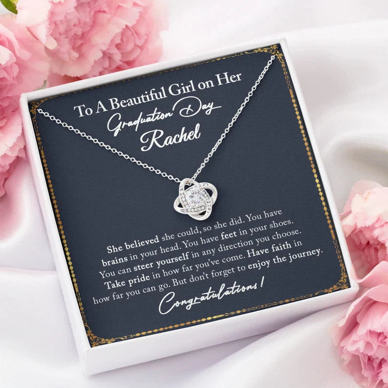 Graduation Gift Necklace/ Graduation Gift for Her/ College Graduation Gift for Her