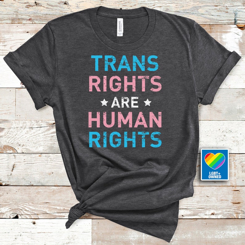GIft For LGBT/ Transgender Shirt/ Trans Pride LGBTQ Shirt/ Trans Clothing Pride/ LGBT Shirt