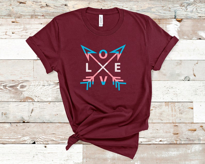 Pride Love Shirt/ Ally Love Shirt/ Transgender Tshirt/ LGBT T Shirt/ LGBTQ Pride T Shirts