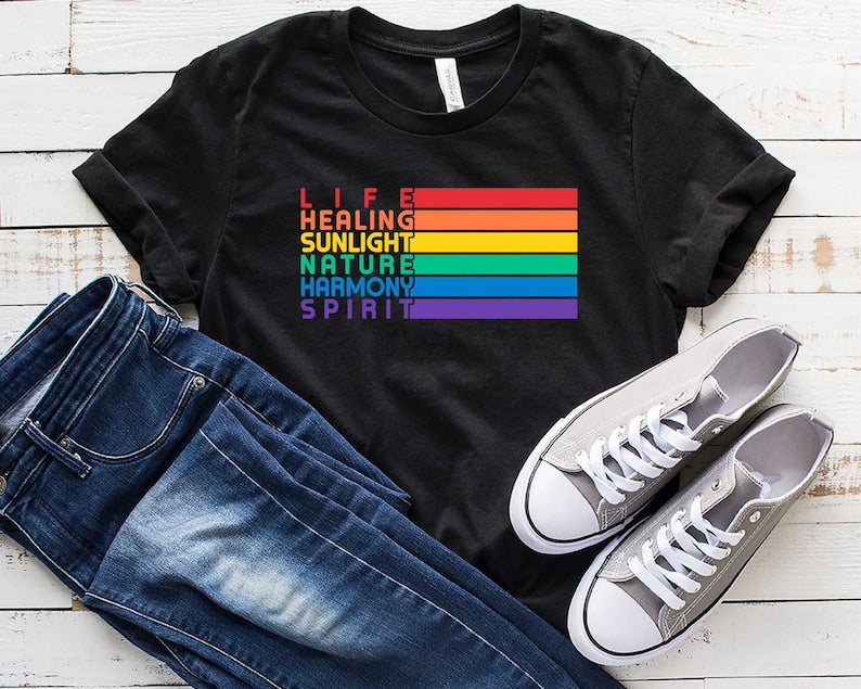Gift For Lesbian Gay/ Bisexual Shirt/ Transgender LGBTQ Men Women T-Shirt