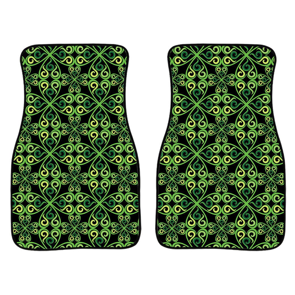 Irish Celtic Symbol Pattern Print Front And Back Car Floor Mats/ Front Car Mat