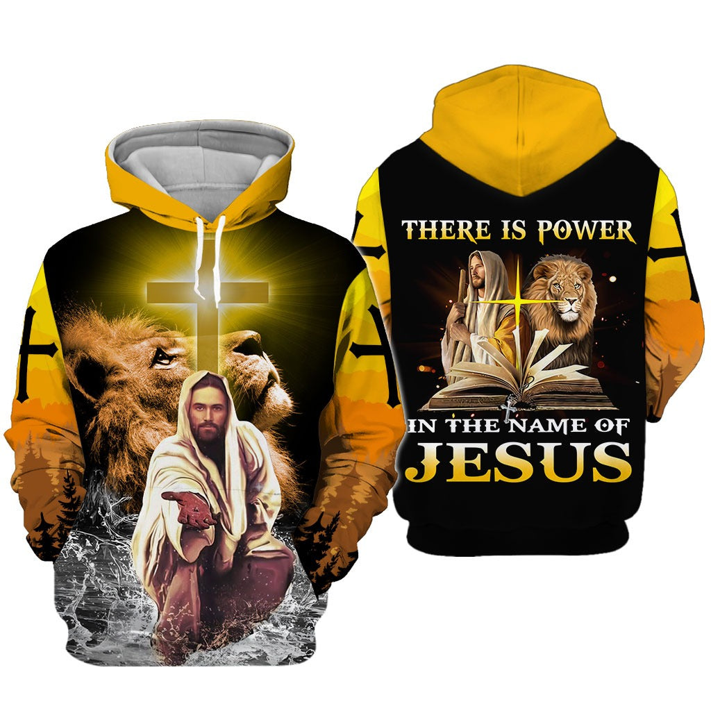 Jesus Is My Savior Jesus Gift 3D All Over Printed Shirt/ Jesus Full Printed Hoodie/ Lion 3D T Shirt