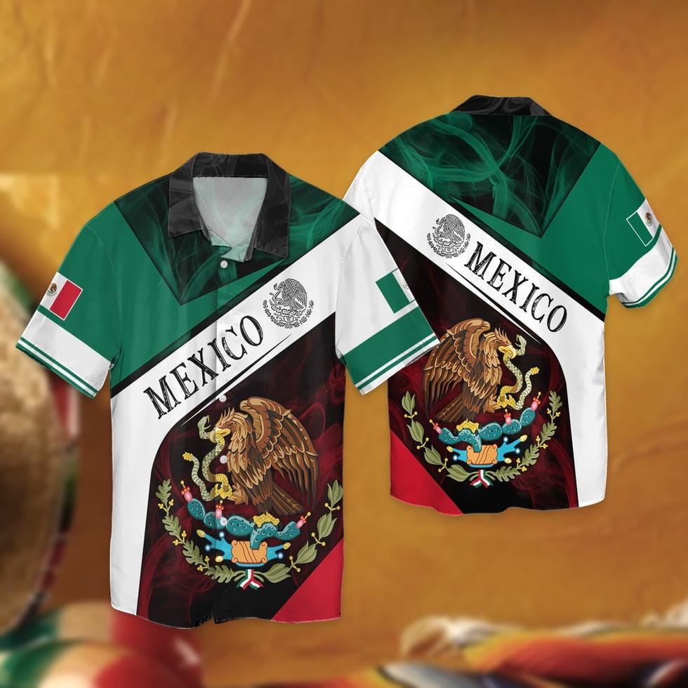 Mexico Full 3D Print Hawaiian Shirt For Men And Woman/ Mexican Aloha Beach Shirt