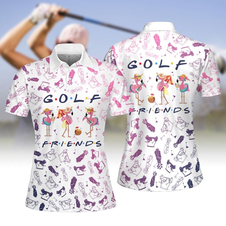 Golf Friends Summer Version Women Golf Apparels/ Women Short Sleeve Polo Shirt/ Sleeveless Polo Shirt
