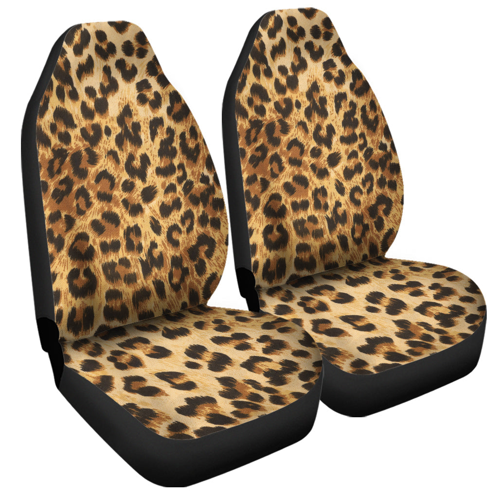 Leopard Pattern Print Universal Fit Car Seat Covers