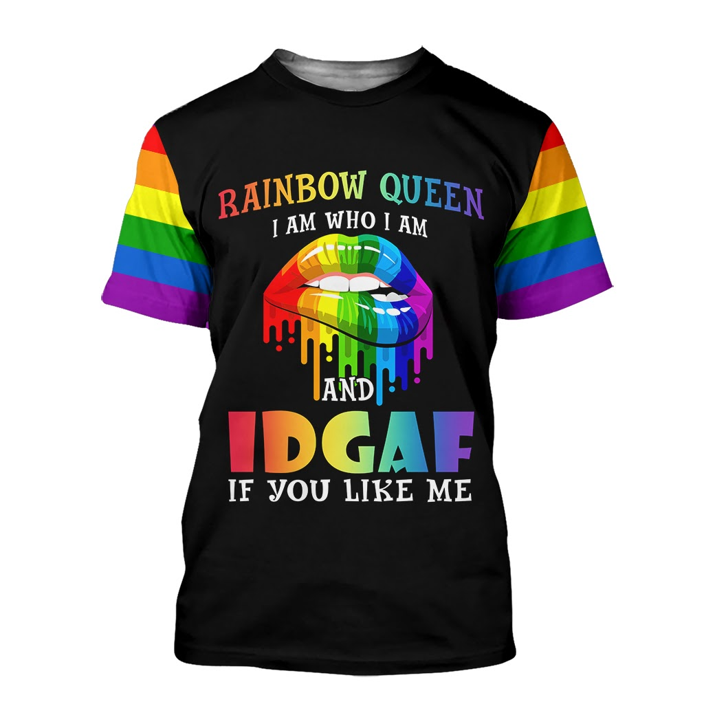 3D T Shirt For LGBT Community In LGBT History Month/ Gay Pride 3D Shirt/ Gift For Lesbian