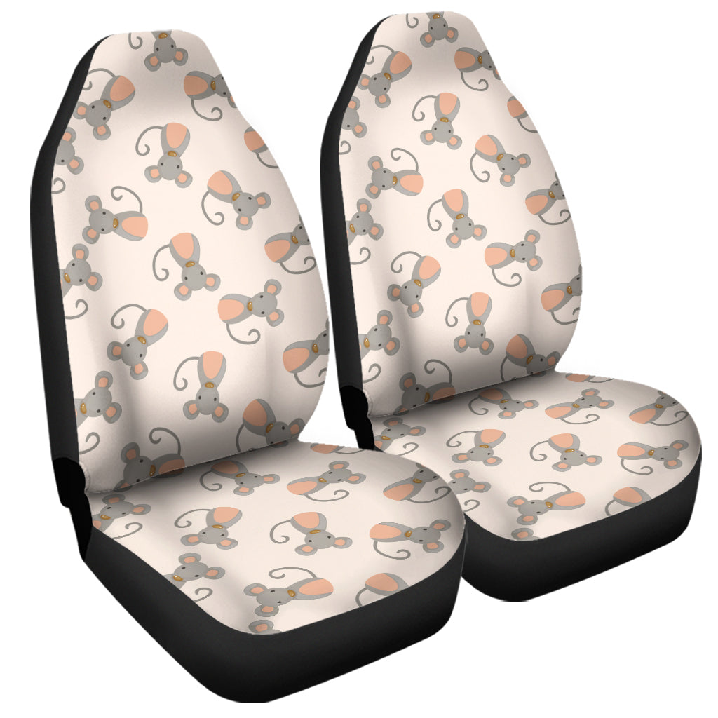 Little Rat Pattern Print Universal Fit Car Seat Covers