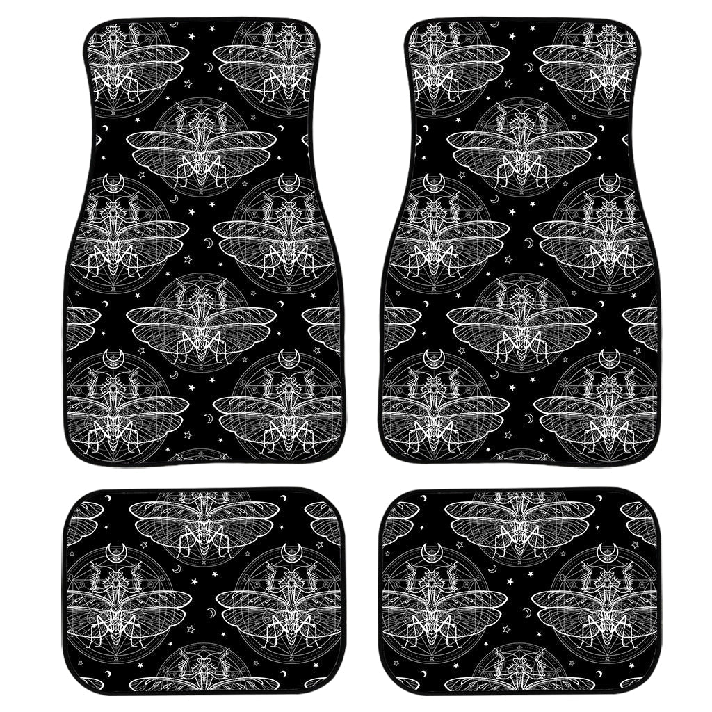 Mantis Spirit Animal Pattern Print Front And Back Car Floor Mats/ Front Car Mat