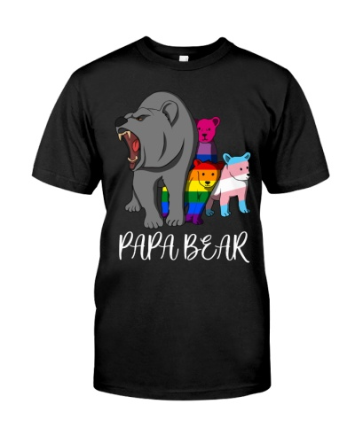 LGBT Pride Gift Papa Bear Classic T-Shirt