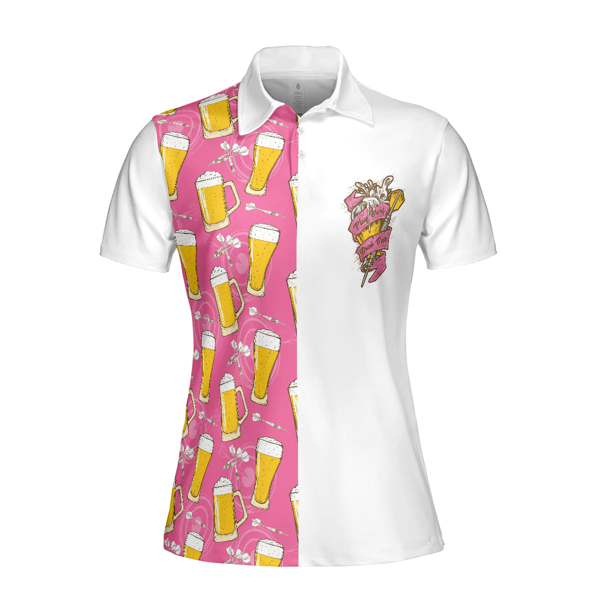 Darts And Beer Women Polo Shirt/ I