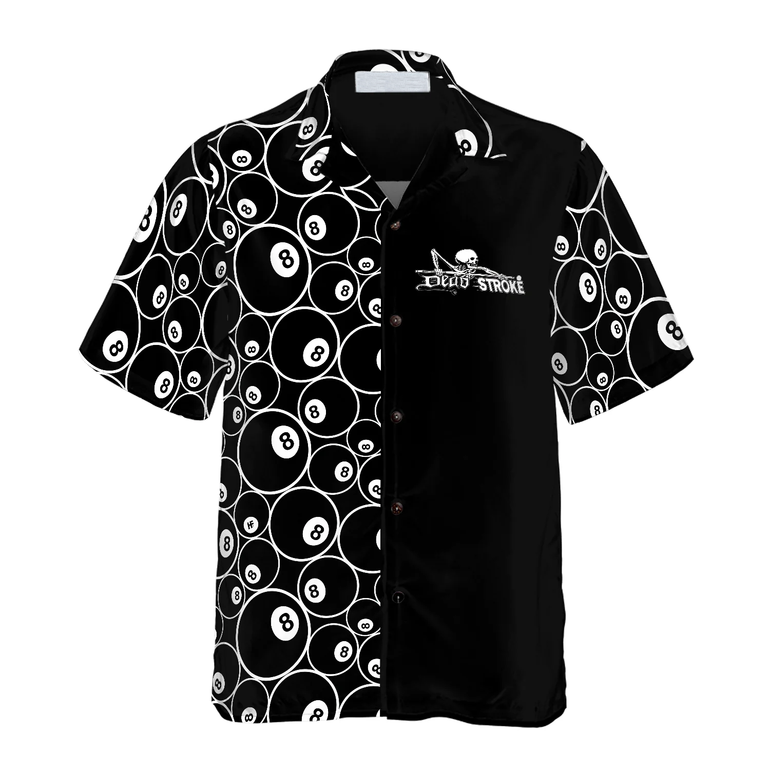 3D All Over Print Billiard Dead Stroke Hawaiian Shirt/ Cool Gift Shirt for Billiard Player