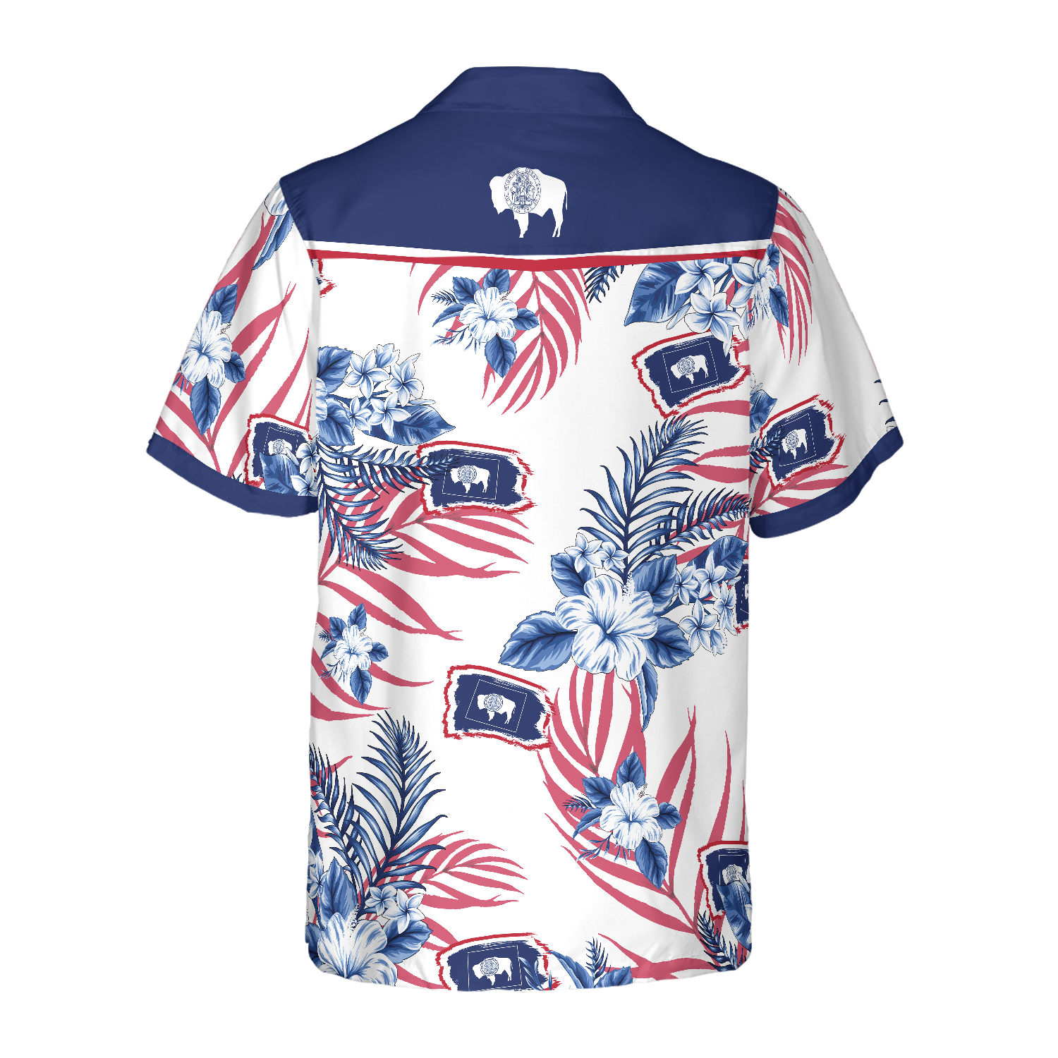 Wyoming Proud Hawaiian Shirt/ Wyoming summer shirt/ Hawaiian shirt for Men/ Women/ Adult