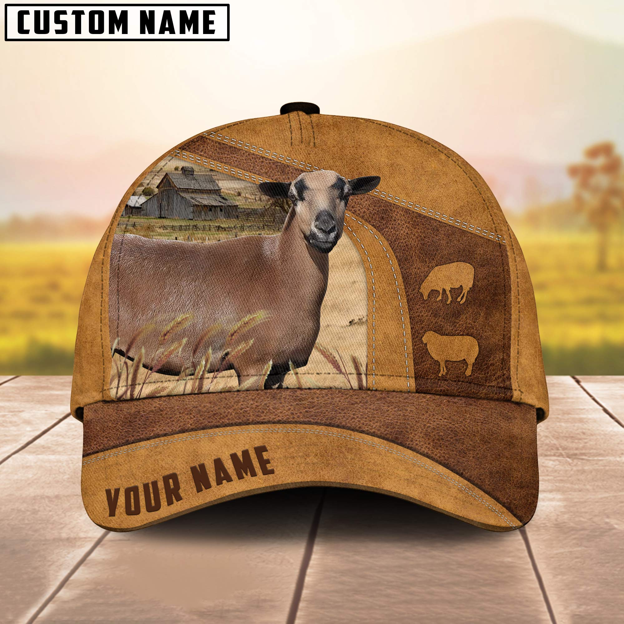 Hair Sheep Custom Name Cap/ Cattle Hat/ Farm Baseball Hat/ Cap Hat For Farmer Farm Lover