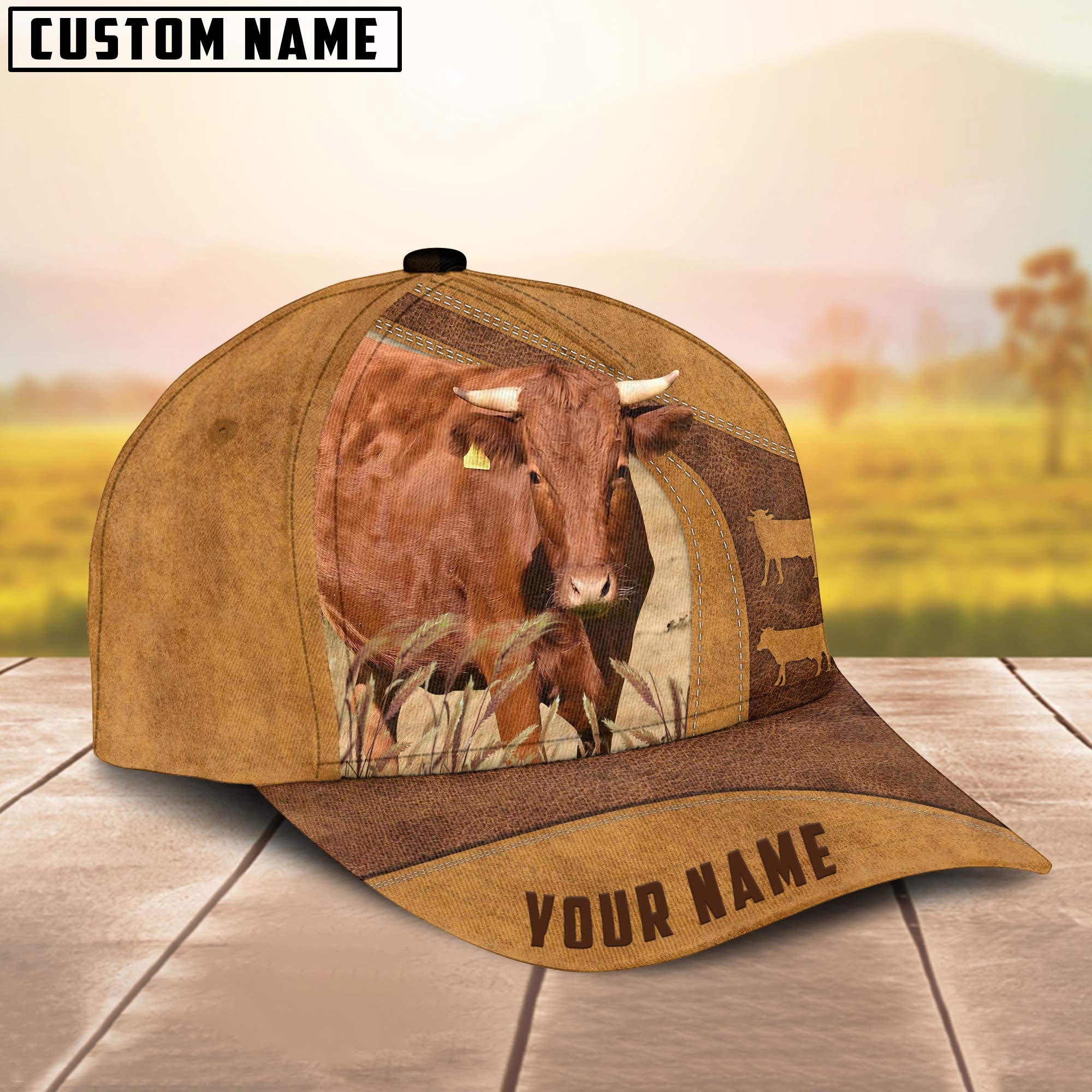 Custom Name Irish Dexter Cap/ Cattle Hat/ Farm Baseball Hat/ Cap Hat For Farmer Farm Lover